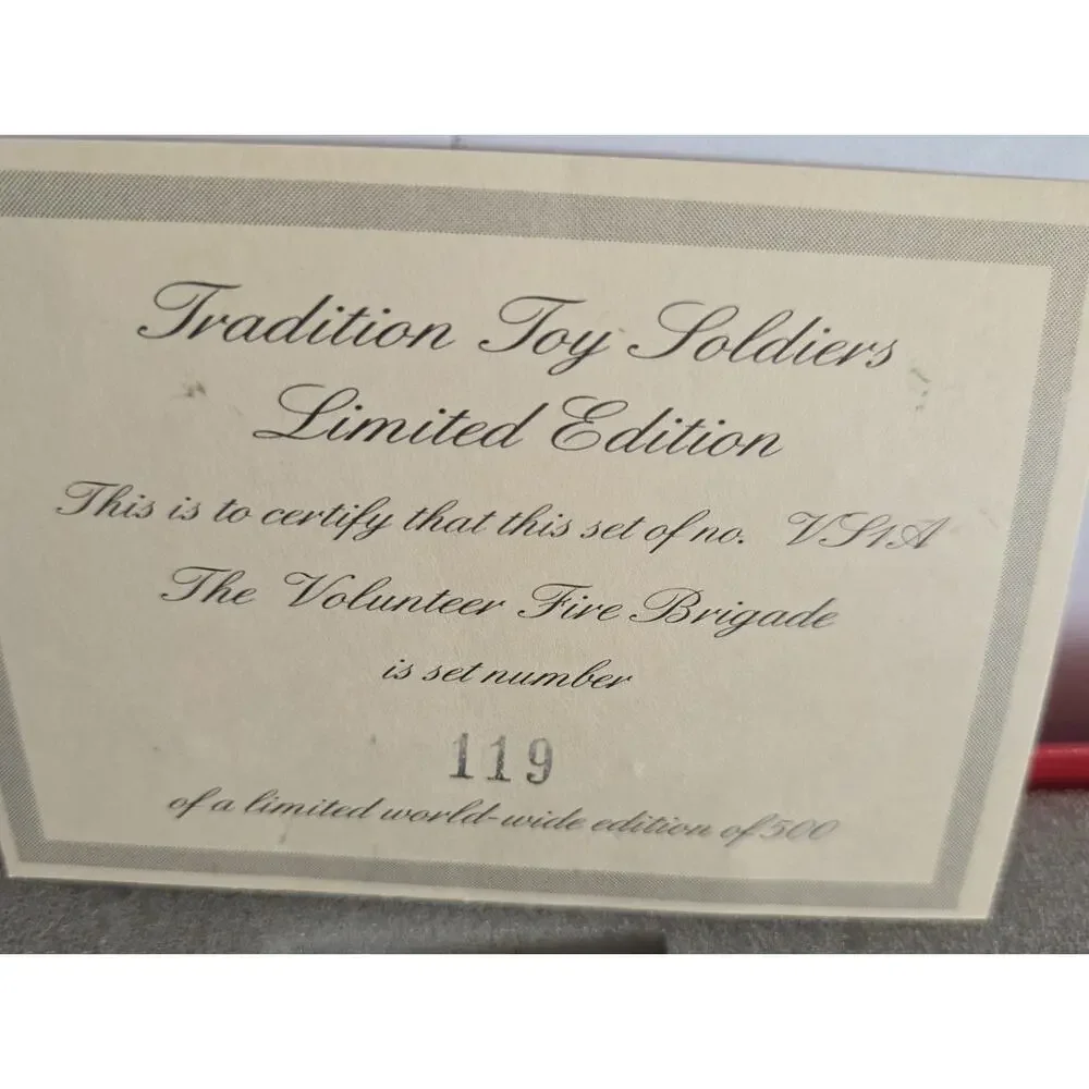 Tradition of London VS1A The Volunteer Fire Brigade Limited Edition Set No 119